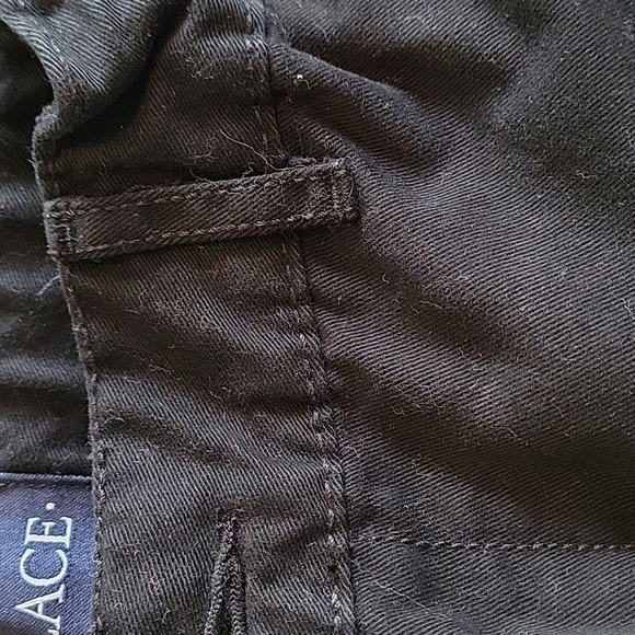 Children's PLACE Boy's uniform stretch Chino pants - black, size 7 - Picture 4 of 8